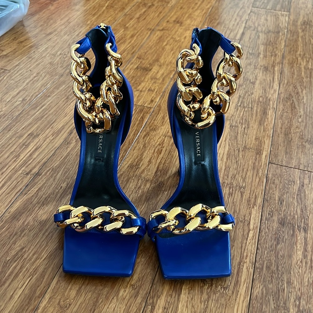 Versace Medusa High Heel Sandal